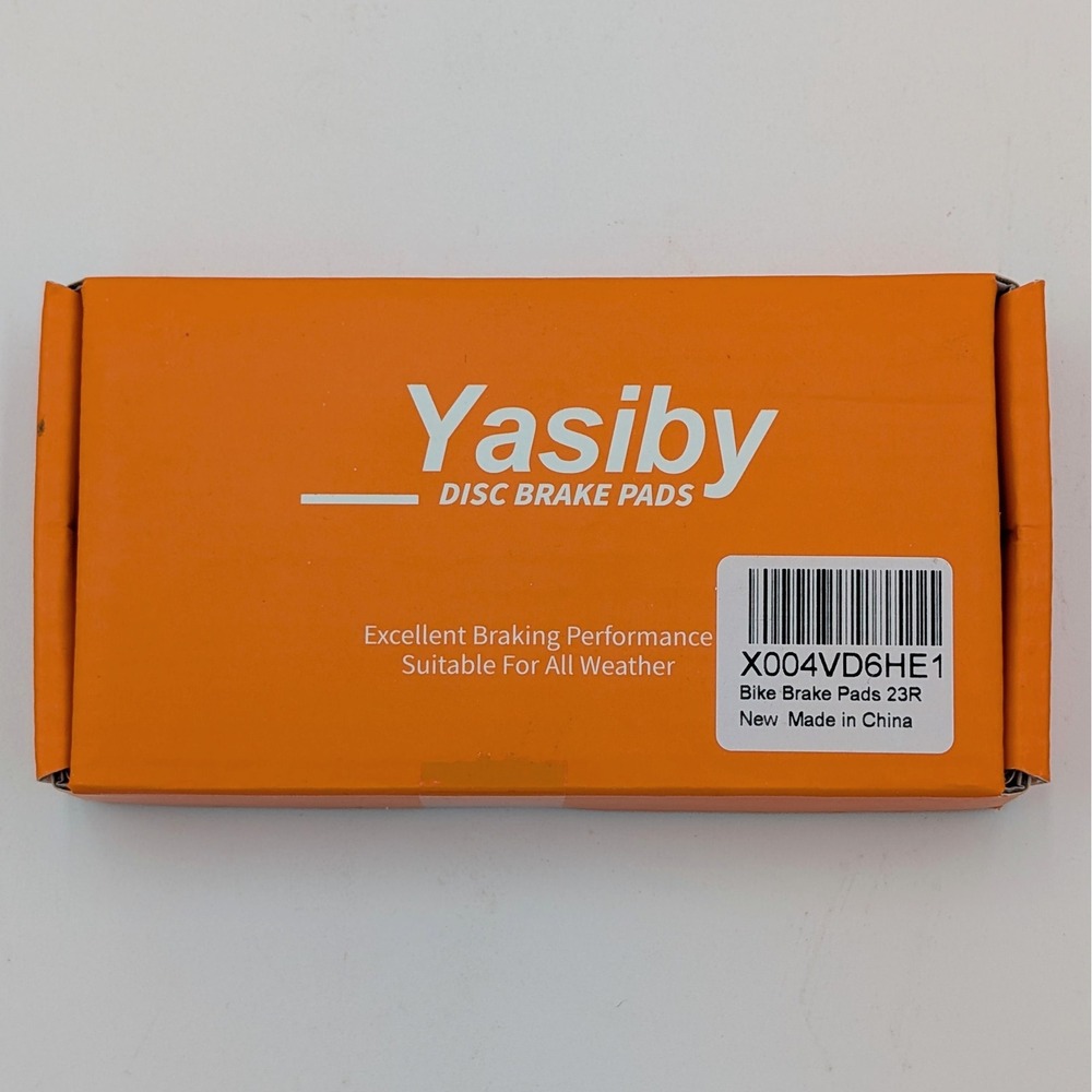 Yasiby YS-34 23R Bike Disc Brake Pads 4 Pairs 8 Count w/ Tools